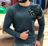 TIGER EMBOSSED SWEATSHIRT
